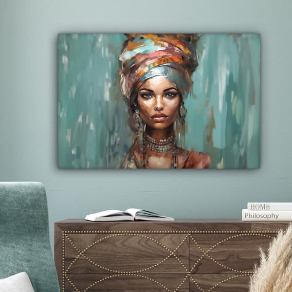 MuchoWow Högupplöst Foto på Canvas - Väggdekoration - Målning Print - Enkelt Upphängningssystem