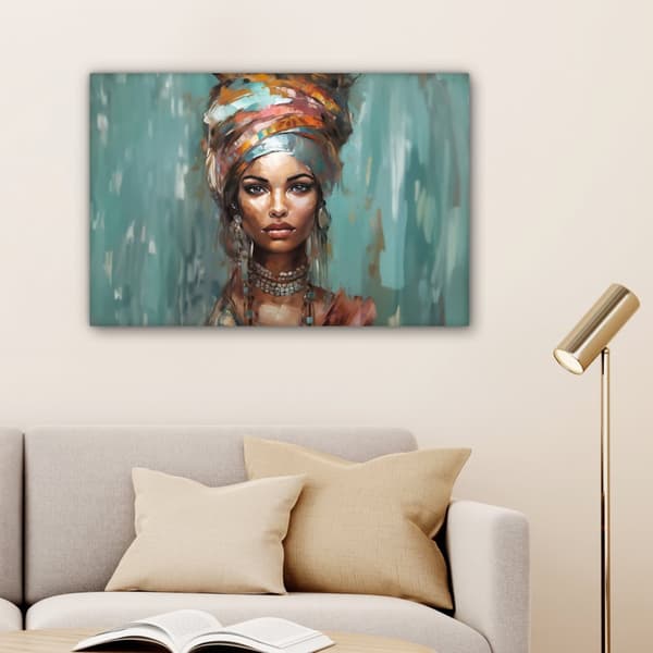 MuchoWow Högupplöst Foto på Canvas - Väggdekoration - Målning Print - Enkelt Upphängningssystem