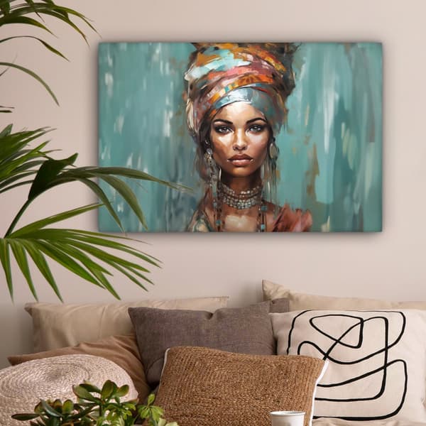 MuchoWow Högupplöst Foto på Canvas - Väggdekoration - Målning Print - Enkelt Upphängningssystem