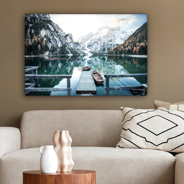 MuchoWow Högupplöst Foto på Canvas - Väggdekoration - Målning Print - Enkelt Upphängningssystem