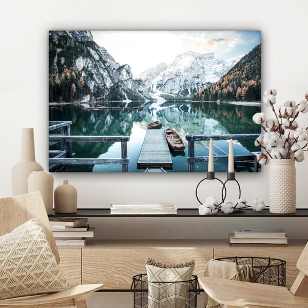 MuchoWow Högupplöst Foto på Canvas - Väggdekoration - Målning Print - Enkelt Upphängningssystem
