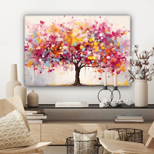MuchoWow Högupplöst Foto på Canvas - Väggdekoration - Målning Print - Enkelt Upphängningssystem