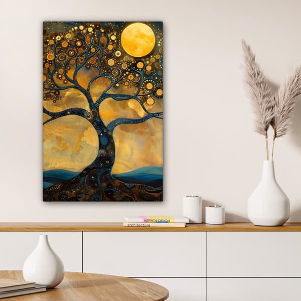 MuchoWow Högupplöst Foto på Canvas - Väggdekoration - Målning Print - Enkelt Upphängningssystem