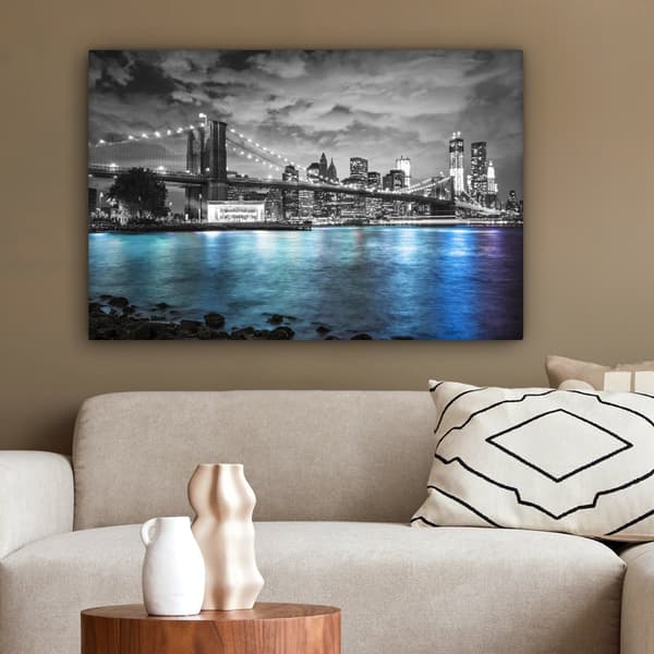 MuchoWow Högupplöst Foto på Canvas - Väggdekoration - Målning Print - Enkelt Upphängningssystem
