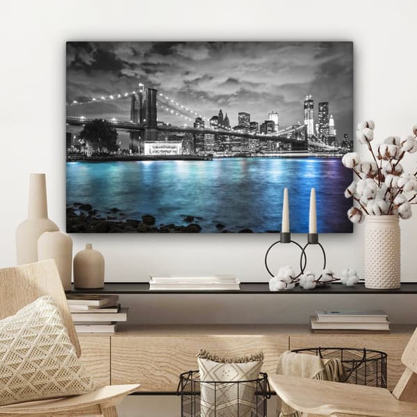 MuchoWow Högupplöst Foto på Canvas - Väggdekoration - Målning Print - Enkelt Upphängningssystem