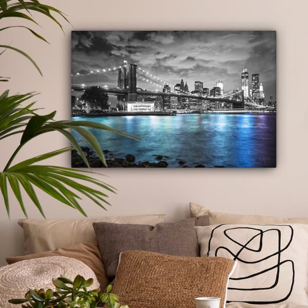 MuchoWow Högupplöst Foto på Canvas - Väggdekoration - Målning Print - Enkelt Upphängningssystem