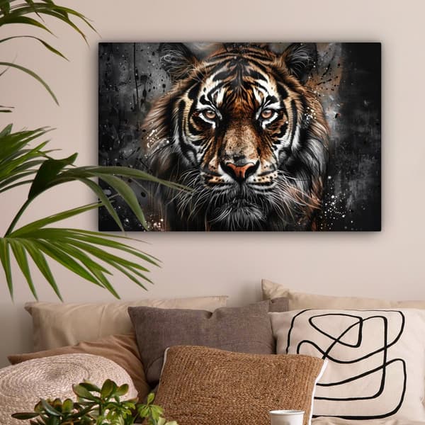 MuchoWow Högupplöst Foto på Canvas - Väggdekoration - Målning Print - Enkelt Upphängningssystem