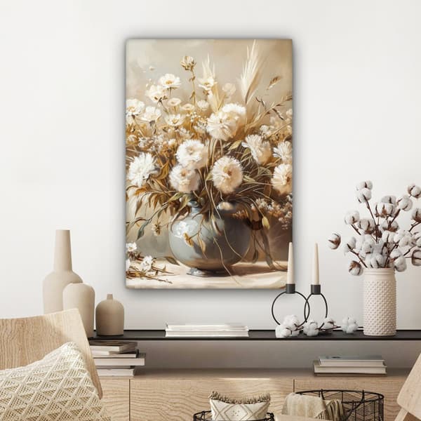 MuchoWow Högupplöst Foto på Canvas - Väggdekoration - Målning Print - Enkelt Upphängningssystem
