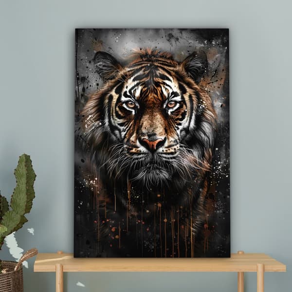 MuchoWow Högupplöst Foto på Canvas - Väggdekoration - Målning Print - Enkelt Upphängningssystem