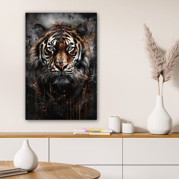 MuchoWow Högupplöst Foto på Canvas - Väggdekoration - Målning Print - Enkelt Upphängningssystem