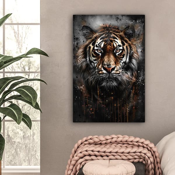 MuchoWow Högupplöst Foto på Canvas - Väggdekoration - Målning Print - Enkelt Upphängningssystem