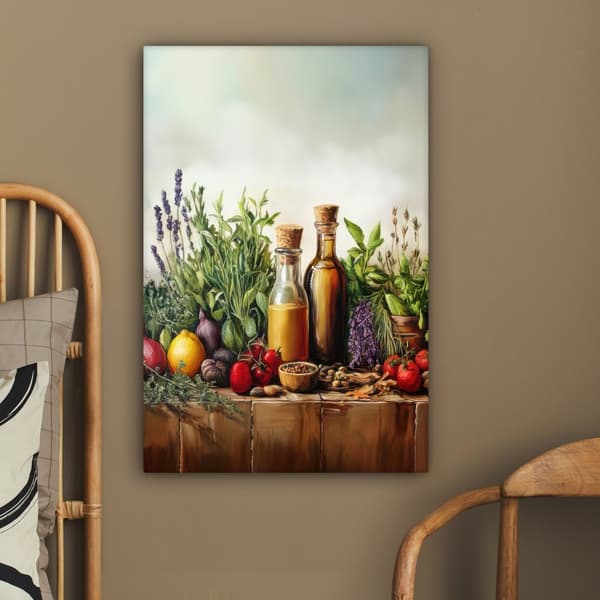 MuchoWow Högupplöst Foto på Canvas - Väggdekoration - Målning Print - Enkelt Upphängningssystem