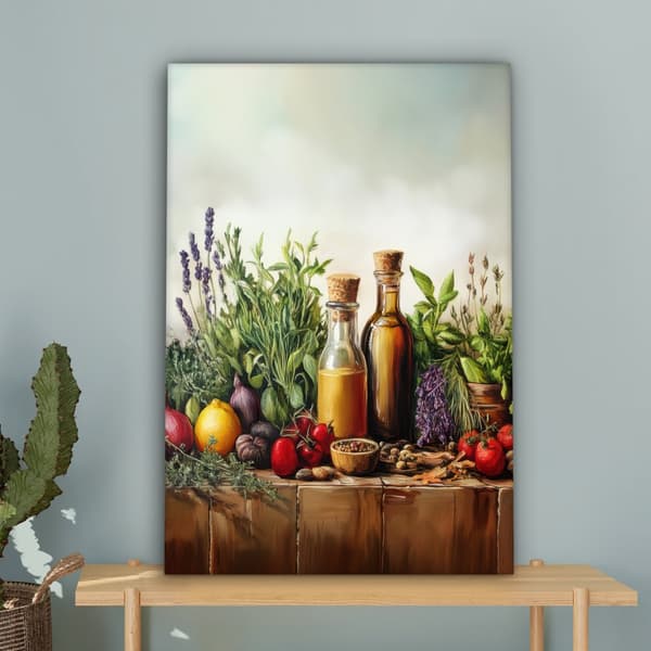 MuchoWow Högupplöst Foto på Canvas - Väggdekoration - Målning Print - Enkelt Upphängningssystem