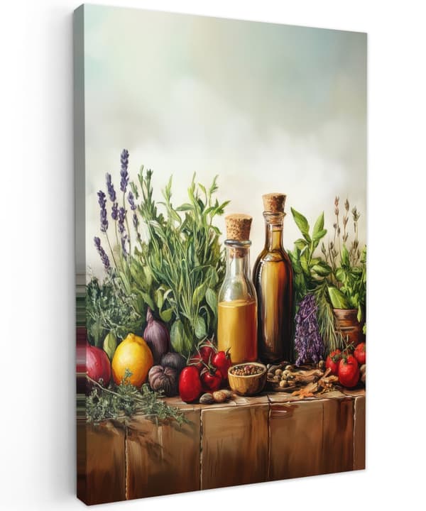 MuchoWow Högupplöst Foto på Canvas - Väggdekoration - Målning Print - Enkelt Upphängningssystem