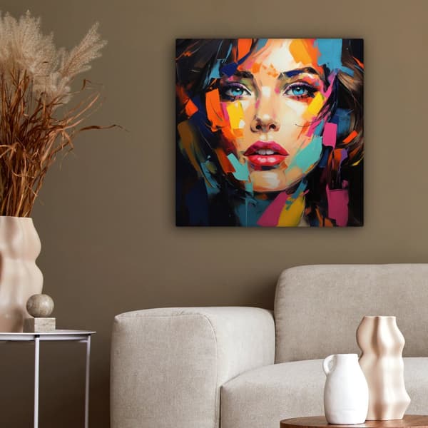 MuchoWow Högupplöst Foto på Canvas - Väggdekoration - Målning Print - Enkelt Upphängningssystem