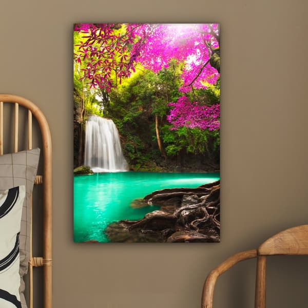 MuchoWow Högupplöst Foto på Canvas - Väggdekoration - Målning Print - Enkelt Upphängningssystem