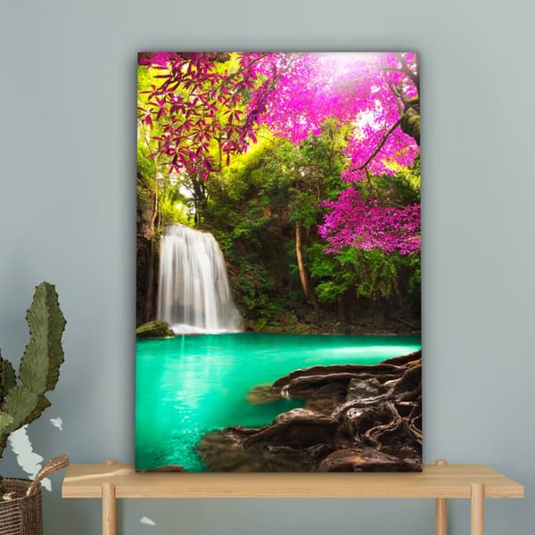 MuchoWow Högupplöst Foto på Canvas - Väggdekoration - Målning Print - Enkelt Upphängningssystem