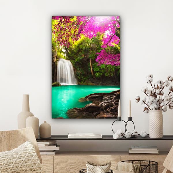 MuchoWow Högupplöst Foto på Canvas - Väggdekoration - Målning Print - Enkelt Upphängningssystem