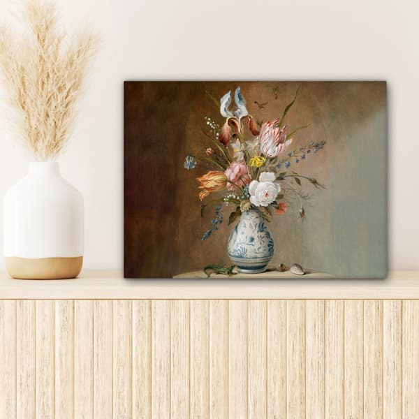 MuchoWow Högupplöst Foto på Canvas - Väggdekoration - Målning Print - Enkelt Upphängningssystem