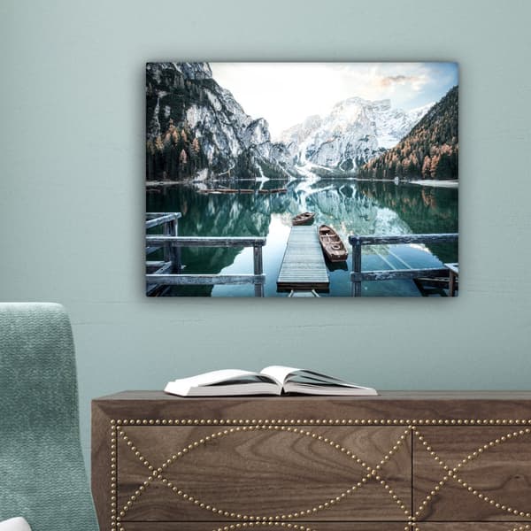 MuchoWow Högupplöst Foto på Canvas - Väggdekoration - Målning Print - Enkelt Upphängningssystem