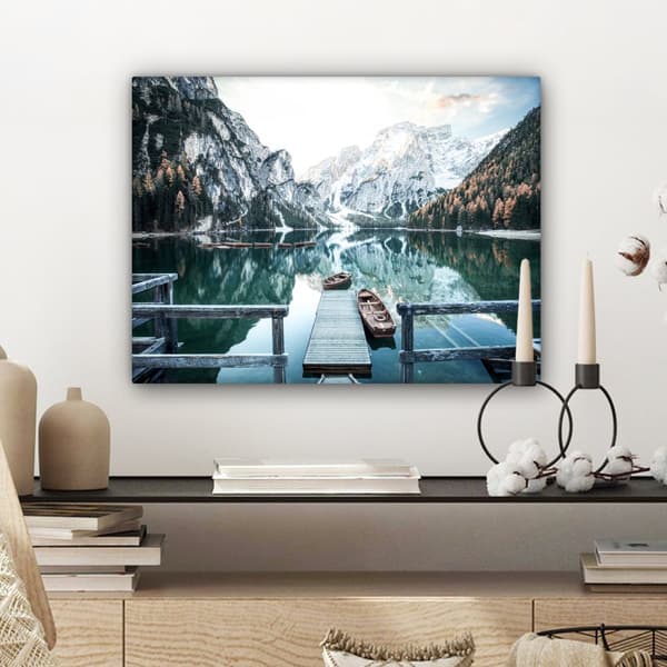 MuchoWow Högupplöst Foto på Canvas - Väggdekoration - Målning Print - Enkelt Upphängningssystem