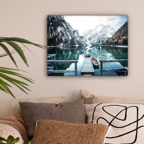 MuchoWow Högupplöst Foto på Canvas - Väggdekoration - Målning Print - Enkelt Upphängningssystem