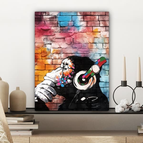 MuchoWow Högupplöst Foto på Canvas - Väggdekoration - Målning Print - Enkelt Upphängningssystem