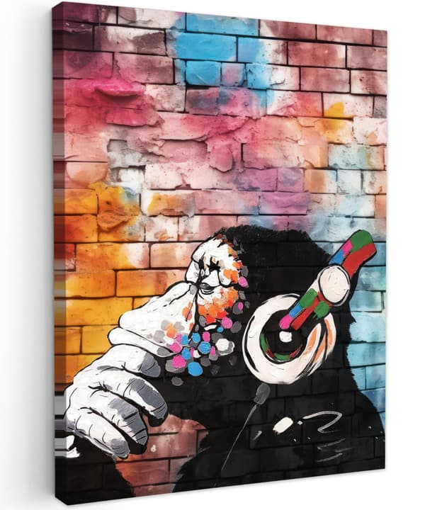 MuchoWow Högupplöst Foto på Canvas - Väggdekoration - Målning Print - Enkelt Upphängningssystem