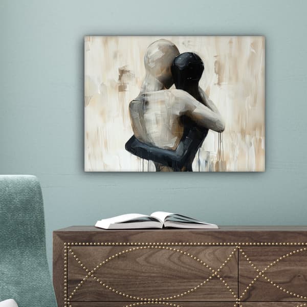 MuchoWow Högupplöst Foto på Canvas - Väggdekoration - Målning Print - Enkelt Upphängningssystem