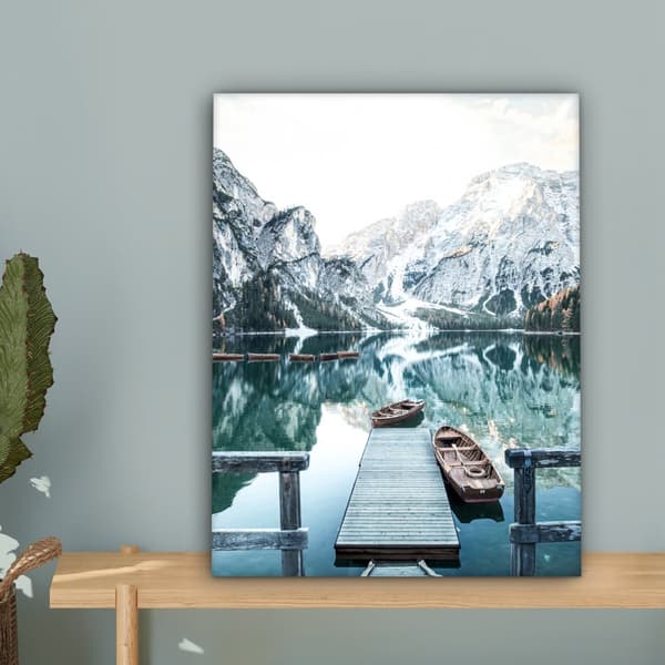 MuchoWow Högupplöst Foto på Canvas - Väggdekoration - Målning Print - Enkelt Upphängningssystem