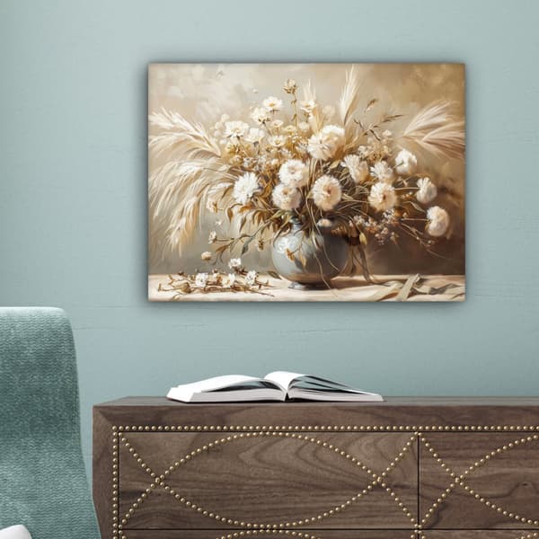 MuchoWow Högupplöst Foto på Canvas - Väggdekoration - Målning Print - Enkelt Upphängningssystem
