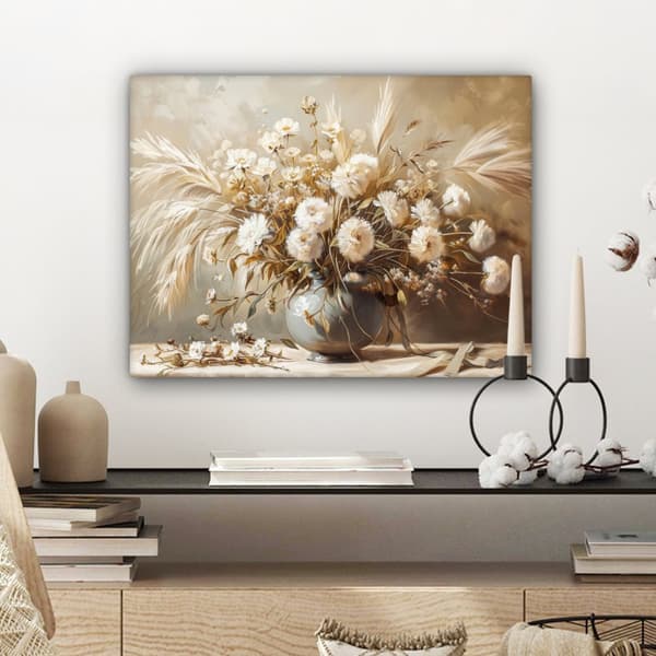 MuchoWow Högupplöst Foto på Canvas - Väggdekoration - Målning Print - Enkelt Upphängningssystem