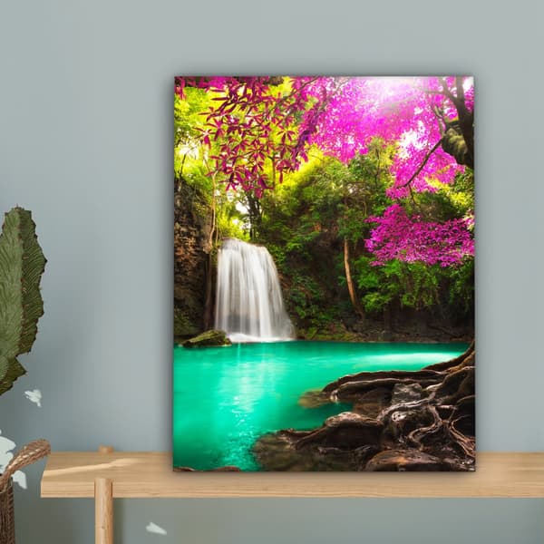 MuchoWow Högupplöst Foto på Canvas - Väggdekoration - Målning Print - Enkelt Upphängningssystem