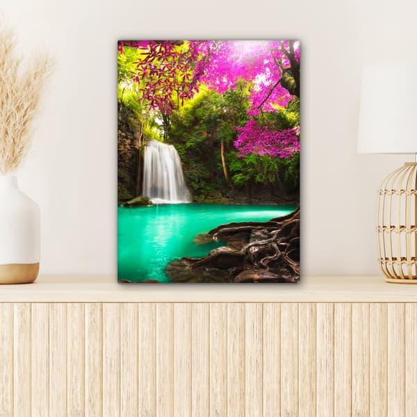 MuchoWow Högupplöst Foto på Canvas - Väggdekoration - Målning Print - Enkelt Upphängningssystem