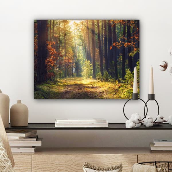 MuchoWow Högupplöst Foto på Canvas - Väggdekoration - Målning Print - Enkelt Upphängningssystem