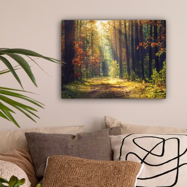 MuchoWow Högupplöst Foto på Canvas - Väggdekoration - Målning Print - Enkelt Upphängningssystem