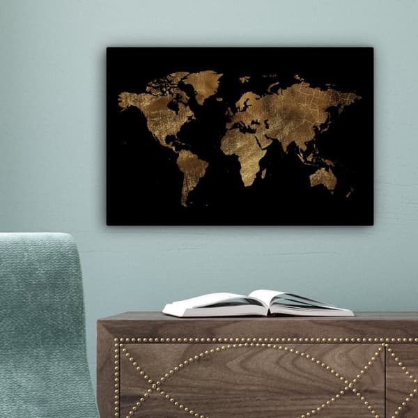 MuchoWow Högupplöst Foto på Canvas - Väggdekoration - Målning Print - Enkelt Upphängningssystem