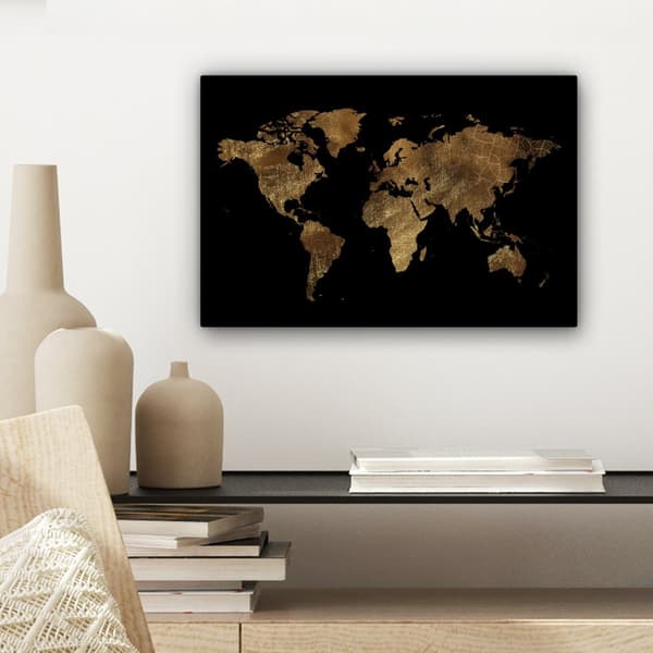 MuchoWow Högupplöst Foto på Canvas - Väggdekoration - Målning Print - Enkelt Upphängningssystem
