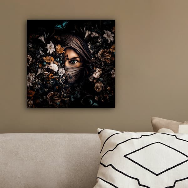 MuchoWow Högupplöst Foto på Canvas - Väggdekoration - Målning Print - Enkelt Upphängningssystem