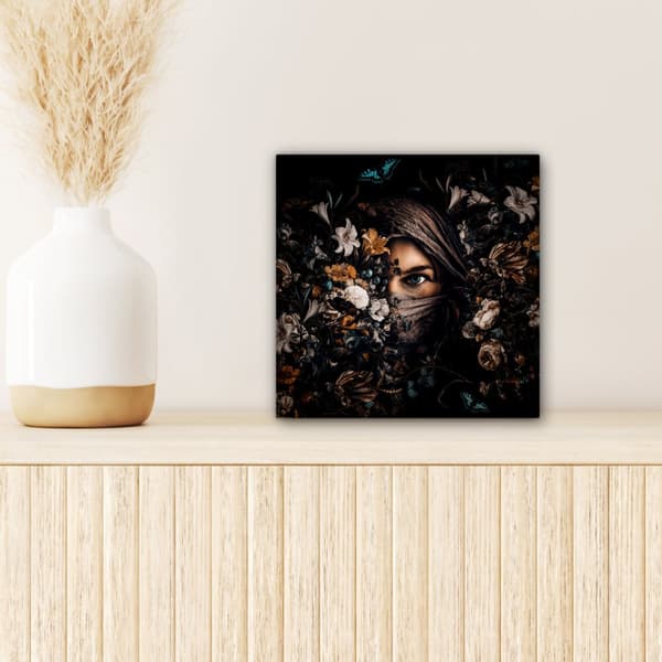 MuchoWow Högupplöst Foto på Canvas - Väggdekoration - Målning Print - Enkelt Upphängningssystem