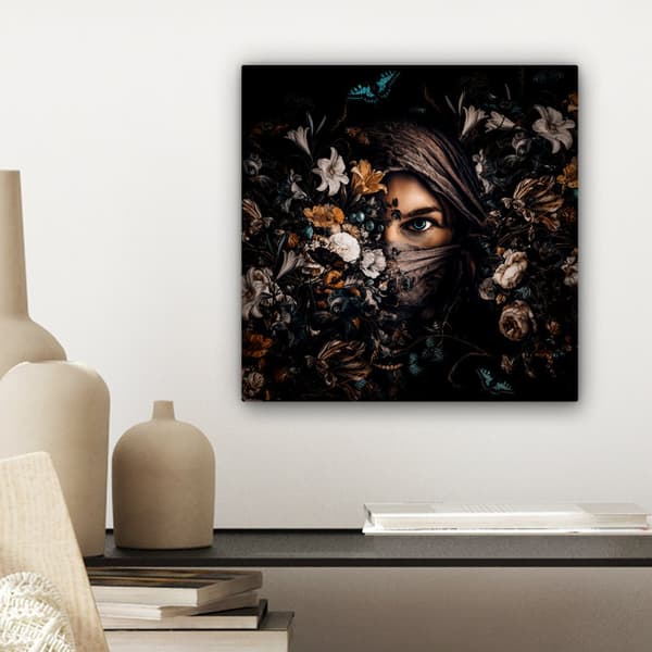 MuchoWow Högupplöst Foto på Canvas - Väggdekoration - Målning Print - Enkelt Upphängningssystem