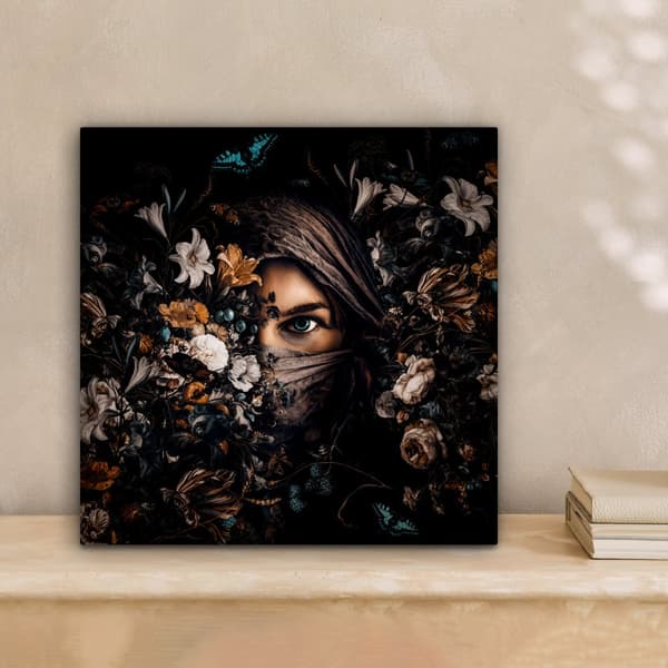 MuchoWow Högupplöst Foto på Canvas - Väggdekoration - Målning Print - Enkelt Upphängningssystem