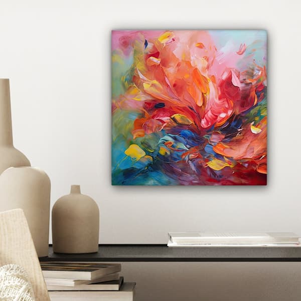 MuchoWow Högupplöst Foto på Canvas - Väggdekoration - Målning Print - Enkelt Upphängningssystem