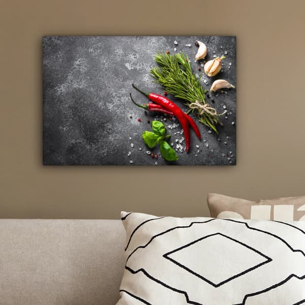MuchoWow Högupplöst Foto på Canvas - Väggdekoration - Målning Print - Enkelt Upphängningssystem