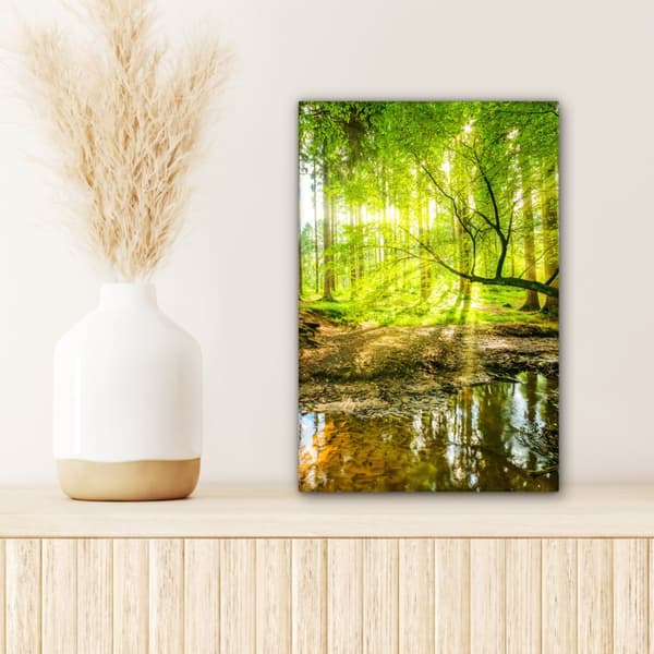 MuchoWow Högupplöst Foto på Canvas - Väggdekoration - Målning Print - Enkelt Upphängningssystem