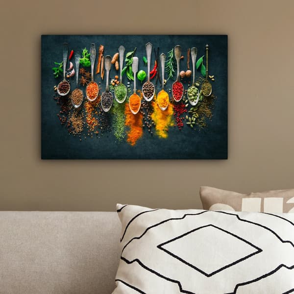 MuchoWow Högupplöst Foto på Canvas - Väggdekoration - Målning Print - Enkelt Upphängningssystem