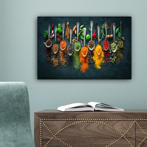 MuchoWow Högupplöst Foto på Canvas - Väggdekoration - Målning Print - Enkelt Upphängningssystem