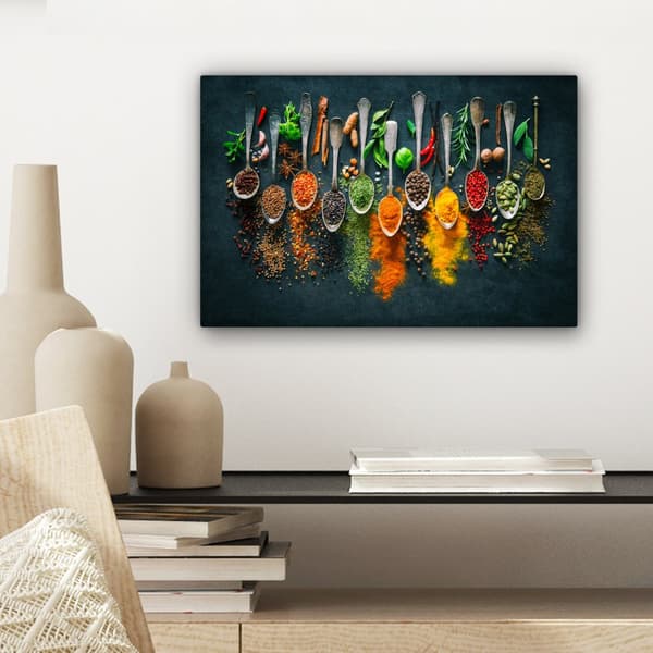 MuchoWow Högupplöst Foto på Canvas - Väggdekoration - Målning Print - Enkelt Upphängningssystem