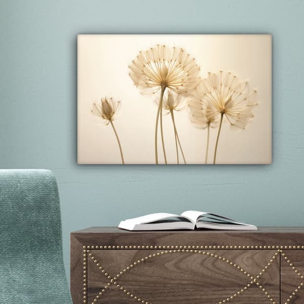 MuchoWow Högupplöst Foto på Canvas - Väggdekoration - Målning Print - Enkelt Upphängningssystem