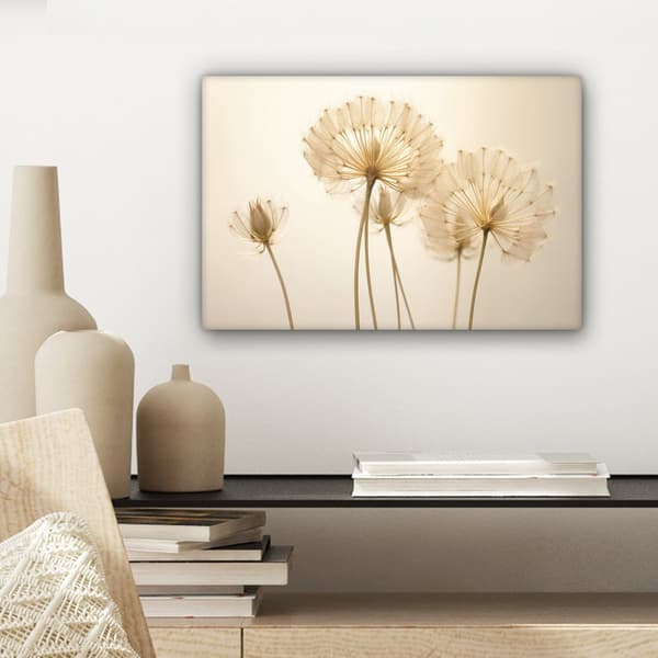 MuchoWow Högupplöst Foto på Canvas - Väggdekoration - Målning Print - Enkelt Upphängningssystem